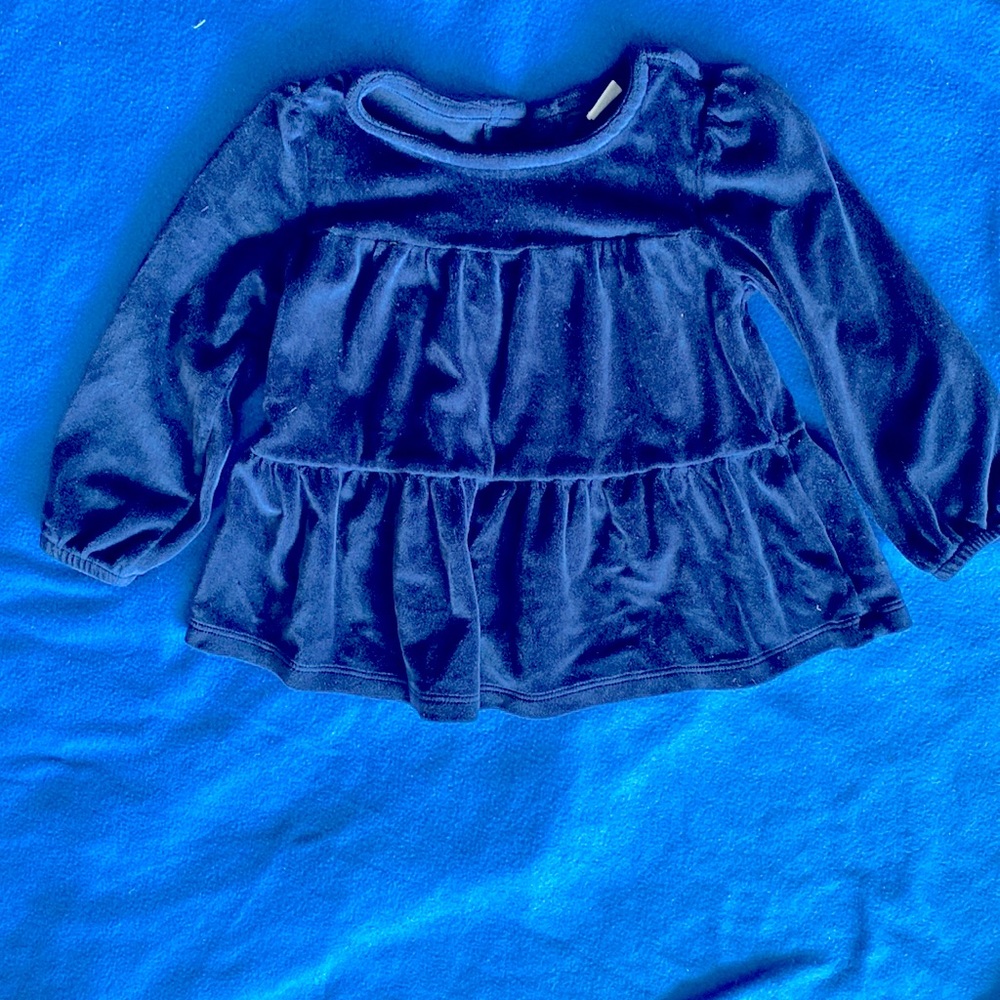 Gap kids , velvet blouse